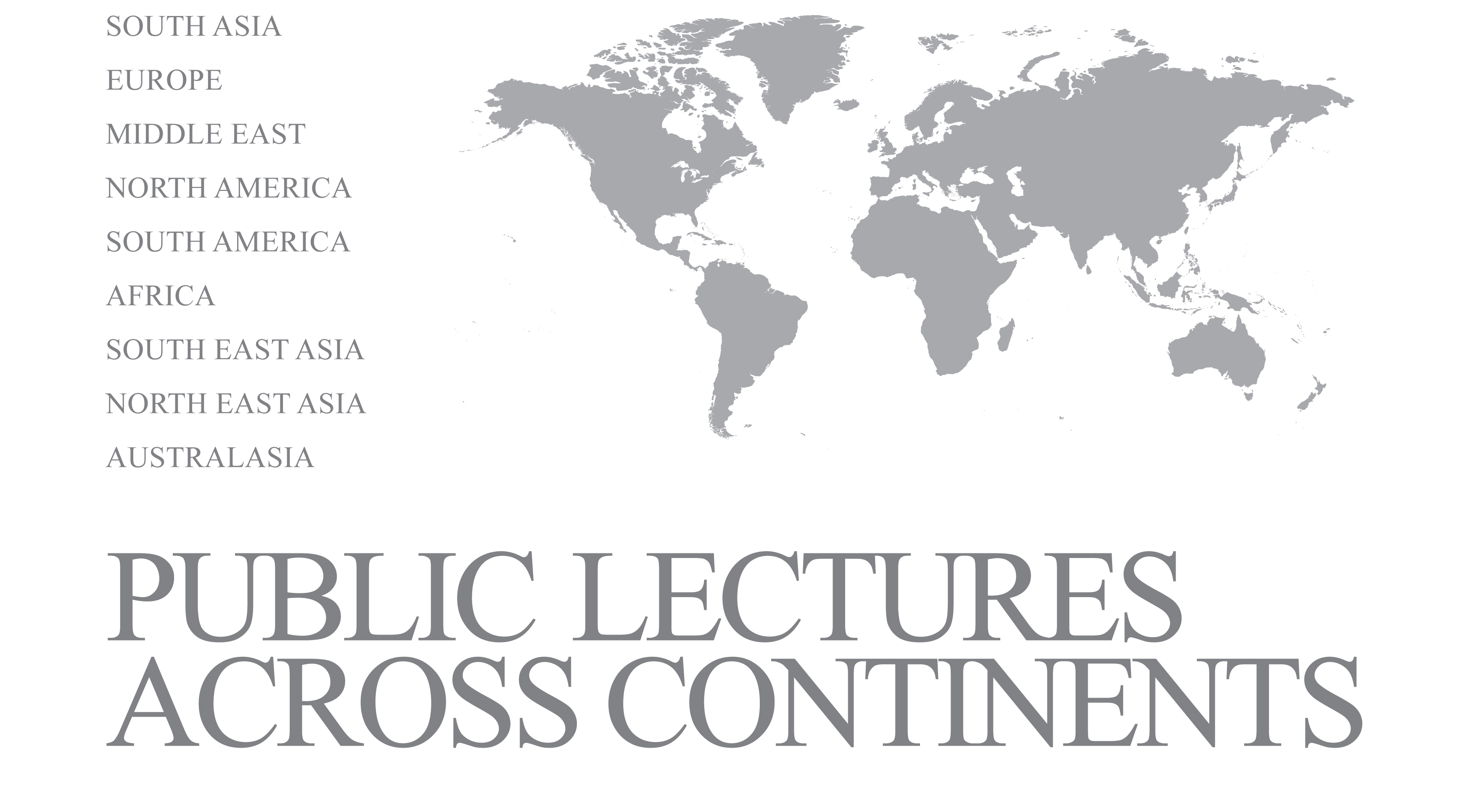 Public Lectures - South Asia